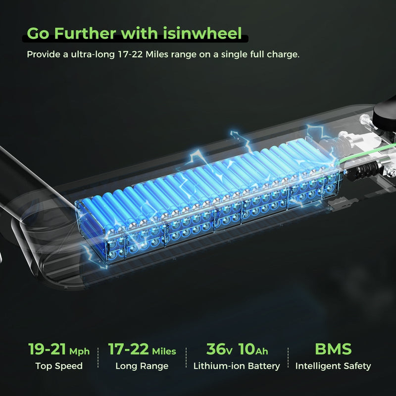 iSinwheel S9Max 500W Upgraded Electric-Scooter