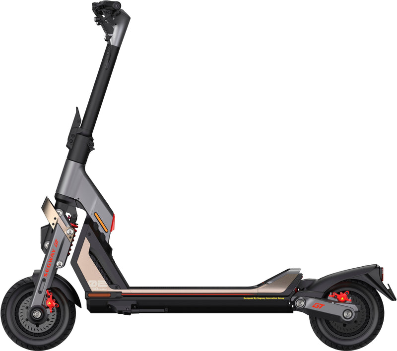 Segway - Super electric  Scooter GT2 series w/55.9 Max Operating Range & 43.5 mph Max Speed - Black