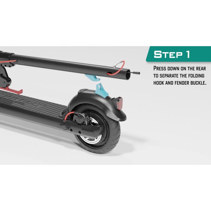 GoTrax Apex-PRO Commuting Electric-Scooter  Black